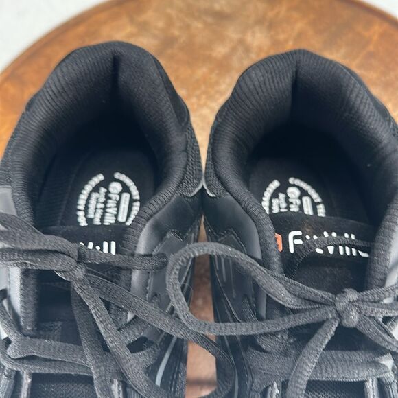 FitVille Shoes Mens 11.5 Wide Rebound Core Walking v1 Black Gray Athletic - Picture 10 of 12